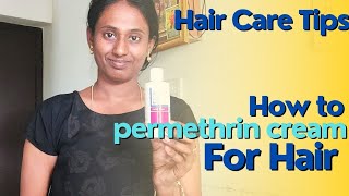 Permethrin cream 120g for Hair UseHead lice ProblemLice amp DandruffPermethrin cream side Effects [upl. by Aurilia]