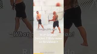 Strickland fumeing   rip Orlando Sanchez [upl. by Nannahs]