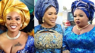 SEE WHAT HAPPENED AS IYABO OJOFATHIA BALOGUNDAYO AMUSA MEET AT ABBEY LANRE 60TH BIRTHDAY PARTY [upl. by Lidda]