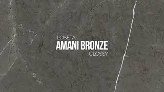 Losetas europeas AMANI BRONZE Matte y Brillo de Intercasa [upl. by Blainey]