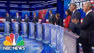 Watch Highlights From Round 1 Of The First Democratic Debate  NBC News [upl. by Eiduj411]