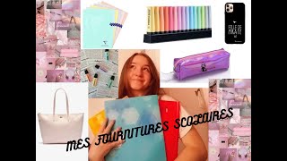 MES FOURNITURES SCOLAIRES 2023  2024 BACK TO SCHOOL EP 1 [upl. by Asena929]