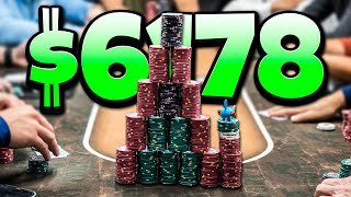 I Played a 6200 POT at 13  Poker Vlog 284 [upl. by Hartman661]