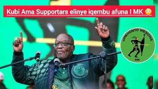 Kubi ama supporters elinye iqembu afuna ukuyojoyina kwi MK ngenkani 😳Zizwele [upl. by Hna]