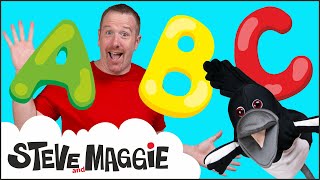 ABC Song  Alphabet Song from Steve and Maggie for Kids  Learn Speak English with Wow English TV [upl. by Westmoreland]