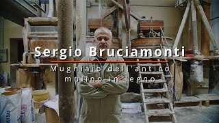 Antico mulino in pietra e legno del mugnaio Bruciamonti [upl. by Iddet]