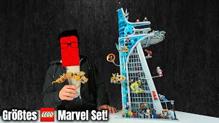 90cm amp 32 Figuren für 500€ LEGO Marvel Avengers Tower Review  Set 76269 [upl. by Oiuqise]