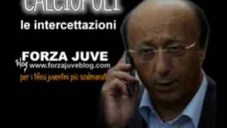 MOVIMENTO FARSOPOLI Intercettazioni Moggi a Cannavaro quotDì al brindellone che vai viaquot [upl. by Enisamoht]