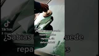 ¿Cómo Reparar un parabrisas rayado Pulido de Vidrios Automotrices con rayones Restaurar cristales [upl. by Crista992]