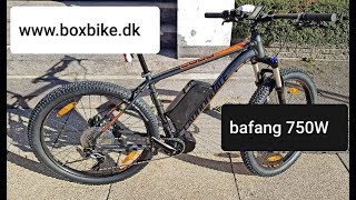 Montering af 750w bafang motor fra boxbikedk [upl. by Weiler]