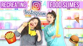 REMAKING INSTAGRAM FOOD SLIMES  satisfying food slimes  Slimeatory 25 [upl. by Gabriela]