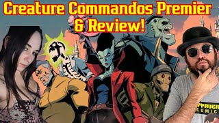 Creature Commandos Season 1 Premier Review amp Watch Party W Sunker Maiden amp Common Nerd  DC [upl. by Ewer]