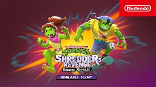 Teenage Mutant Ninja Turtles Shredders Revenge – Radical Reptiles DLC Trailer – Nintendo Switch [upl. by Ttenaj]