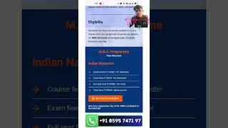 Manglayatan Distance Online Distance MBA onlinemba distancemba muonline [upl. by Mercy]