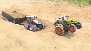 remote control tractor ll RC tractor ll mini tractor trolley ll toy tractor for kids ll toy video [upl. by Pavlish]