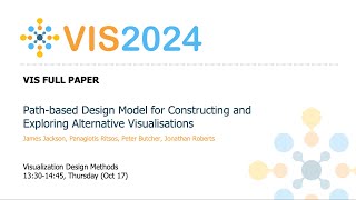 Pathbased Design Model for Constructing and Exploring Alternative Visualisations  Fast Forward [upl. by Aloise242]