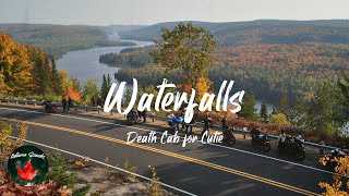 Death Cab for Cutie  Waterfalls Lyric video [upl. by Haiasi241]