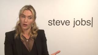 Steve Jobs Kate Winslet quotJoanna Hoffmanquot Official Movie Interview  ScreenSlam [upl. by Homerus]