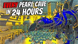 How We Raided EVERY Pearl Cave In 24 HOURS  Ark [upl. by Aihsoek467]