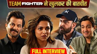 Team Fighter Full Interview UNCUT Hrithik Roshan Deepika Padukone Anil Kapoor  Siddharth Anand [upl. by Annadroj394]