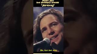 Pearl Jam l Live Isolated Vocals quotJeremyquot singer pearljam [upl. by Milissa]