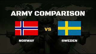 Army Comparison  Norway vs Sweden [upl. by Inavoig]