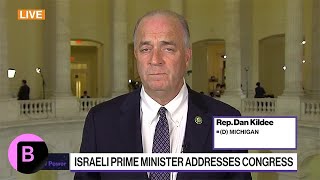 Not Particularly Happy Rep Kildee on Netanyahu Speech [upl. by Alissa]