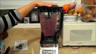 1000 watt Ninja Blender Unboxing and First Use [upl. by Chadd724]