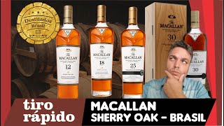 Novidade Macallans Sherry OAK oficialmente no Brasil macallansherryoak [upl. by Itaws]