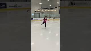 Double salchows figureskate figureskating [upl. by Elder339]