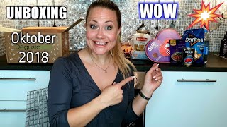 Degusta Box Oktober 2018 UNBOXING💥 und VERKOSTUNG 🍴 mit meinem Mann 😍  OMG [upl. by Eglantine486]