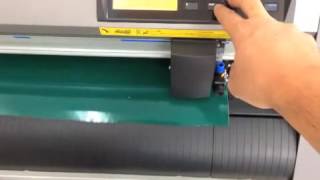 Ajustes en Plotter Graphtec CE6000 de 24quot pulgadas [upl. by Eric775]