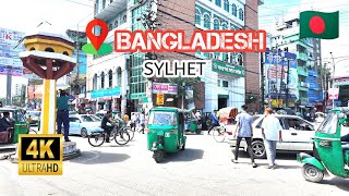 Bangladeshi 4K Walking Tour Sylhet City 2024  Zindabazar Sylhet City 4k Walking Tour 2024 [upl. by Fotinas]