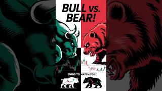 Bear Market vs Bull Market How to Spot the Difference  shorts bearmarket bullmarket signs [upl. by Gilmer]