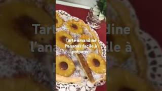 Tarte amandine lananas facileطارت باللوز والاناناس سهلة بزاف [upl. by Haianeb]