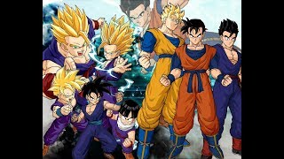 The Evolution Of Gohan  All Gohans Transformation [upl. by Aneram]