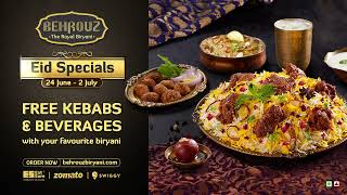 Eid Specials  Behrouz Biryani [upl. by Lymn]