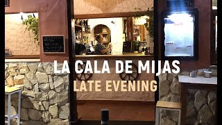 La Cala de Mijas Late evening November 2022 spain costadelsol lacala [upl. by Eixela]