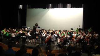 Combined Elementary School Band  March and Canon by Thomas May [upl. by Cheshire804]