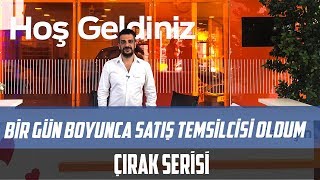 Bir Gün Boyunca Satış Temsilcisi Oldum  Çırak Serisi [upl. by Enneirdna]