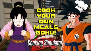 ChiChi Makes Goku Cook  Cooking Simulator VR Ft ChiChi Smash [upl. by Noli]