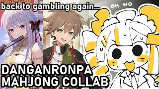 DANGANRONPA x MAHJONG GACHA GAME COLLAB sorry im weak im gonna gamble [upl. by Erusaert689]