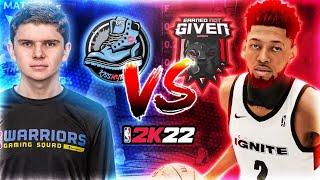 THIS NBA 2KLEAGUE PLAYER CB13 CHALLENGED ME TO A 1000 WAGER IN NBA 2K22 [upl. by Sallie]