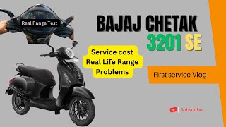 Bajaj Chetak 3201 Special Edition EV Scooter  First Service Features RealWorld Range amp Cost [upl. by Meyer]