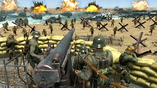 FullScale DDAY Invasion of France…  Gates of Hell Full Campaign [upl. by Lalat674]