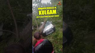 Hailstorms amp gusty winds damage apple orchards and property in south Kashmir  Jk Viral News [upl. by Mcquade]