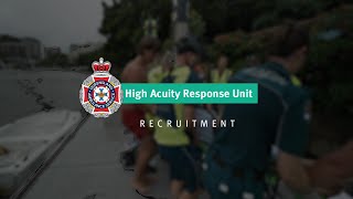 QAS High Acuity Response Unit HARU EMS Fellowship [upl. by Atinehs]