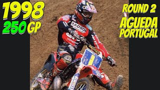 1998 MOTOCROSS 250 GP  AGUEDA PORTUGAL  ROUND 2 [upl. by Cirillo272]