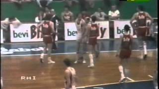 BASKET MILANO PESARO 73 A 72 SCUDETTO 1982 [upl. by Terag]