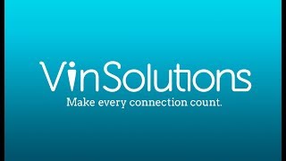 VinSolutions Dealer Software Solutions  Auto Dealer Management amp Sales Software [upl. by Buckie469]